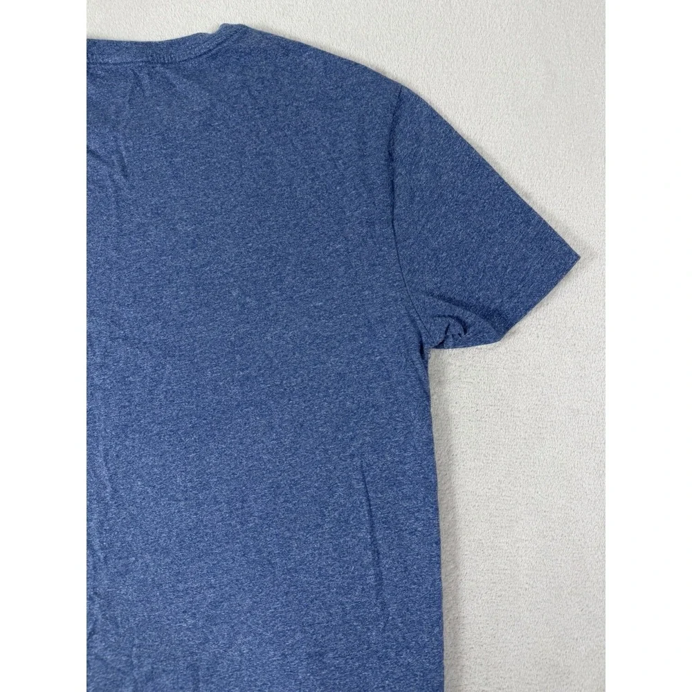 Polo Ralph Lauren Custom Slim Fit T Shirt Mens Large Blue Heather Pony Logo‎ Tee